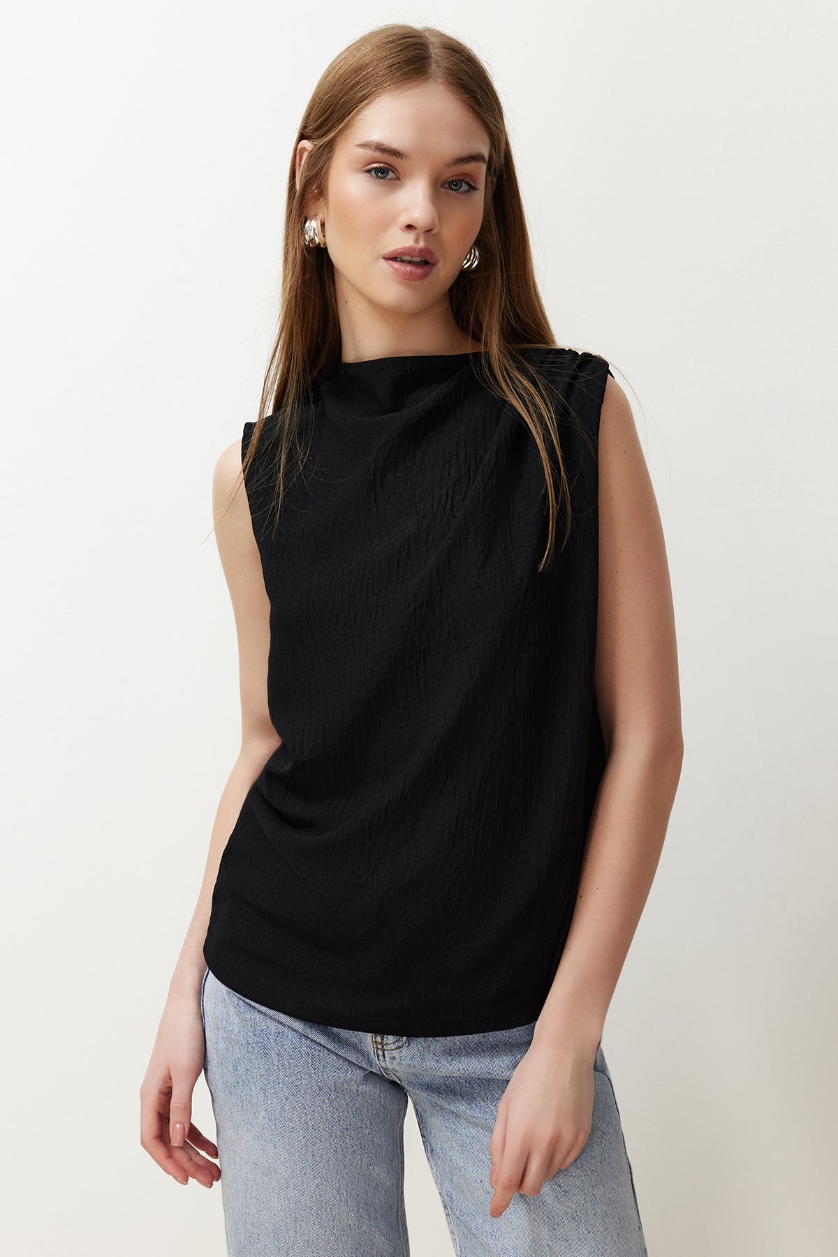Bluze TWOSS24BZ00343 - crna