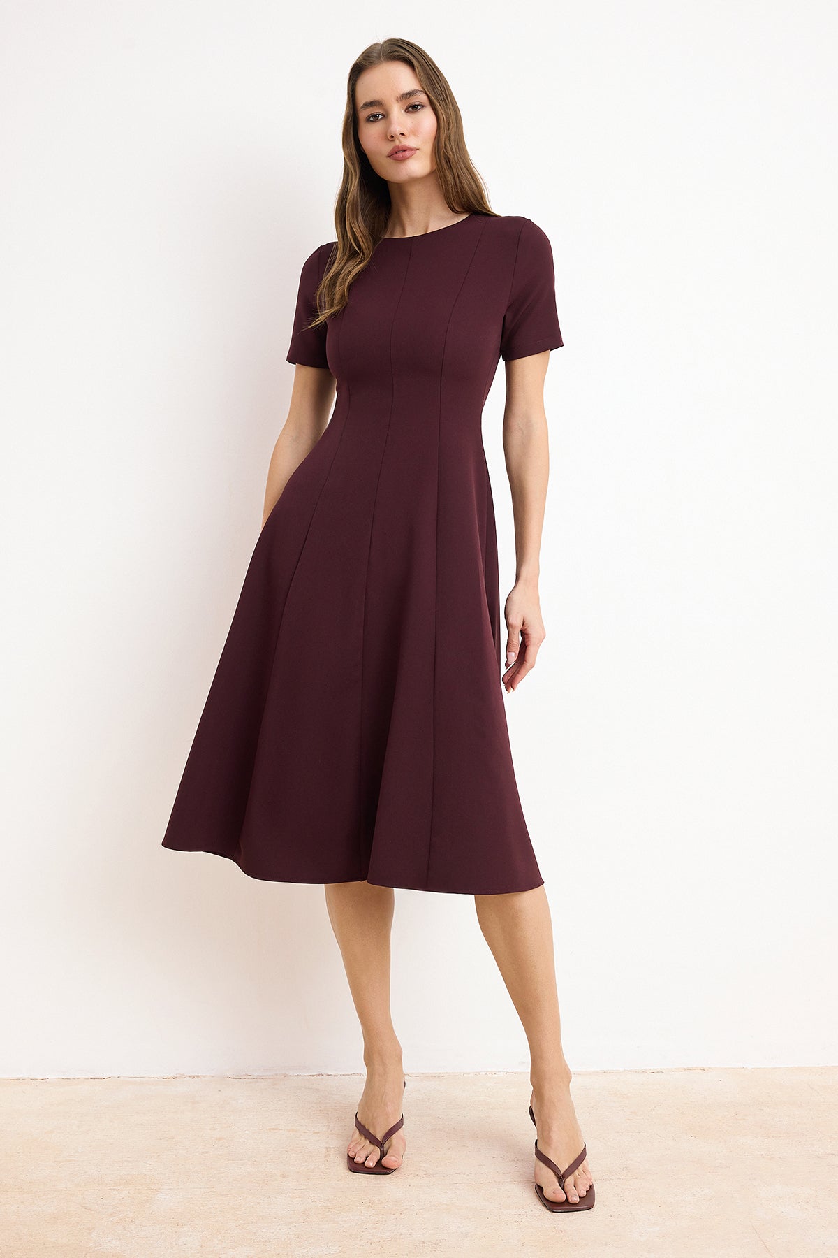 Haljine TWOSS25EL00790 - bordo