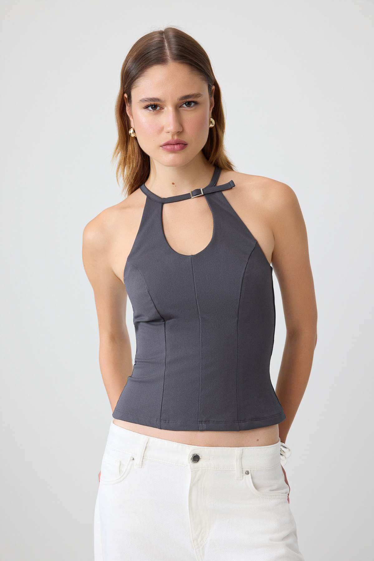 Bluze TWOSS26BZ00982 - siva