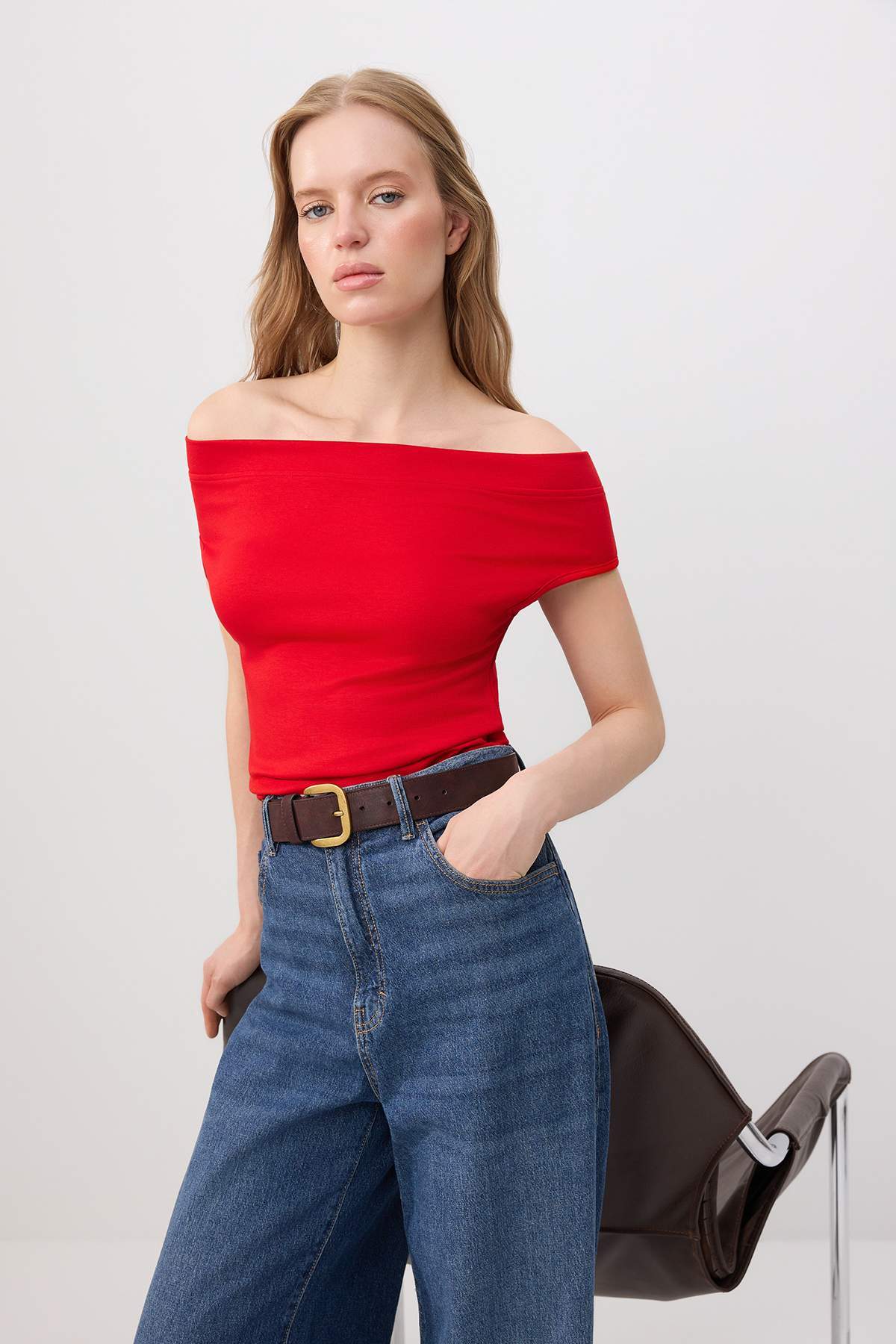 Bluze TWOSS26BZ00788 - crvena
