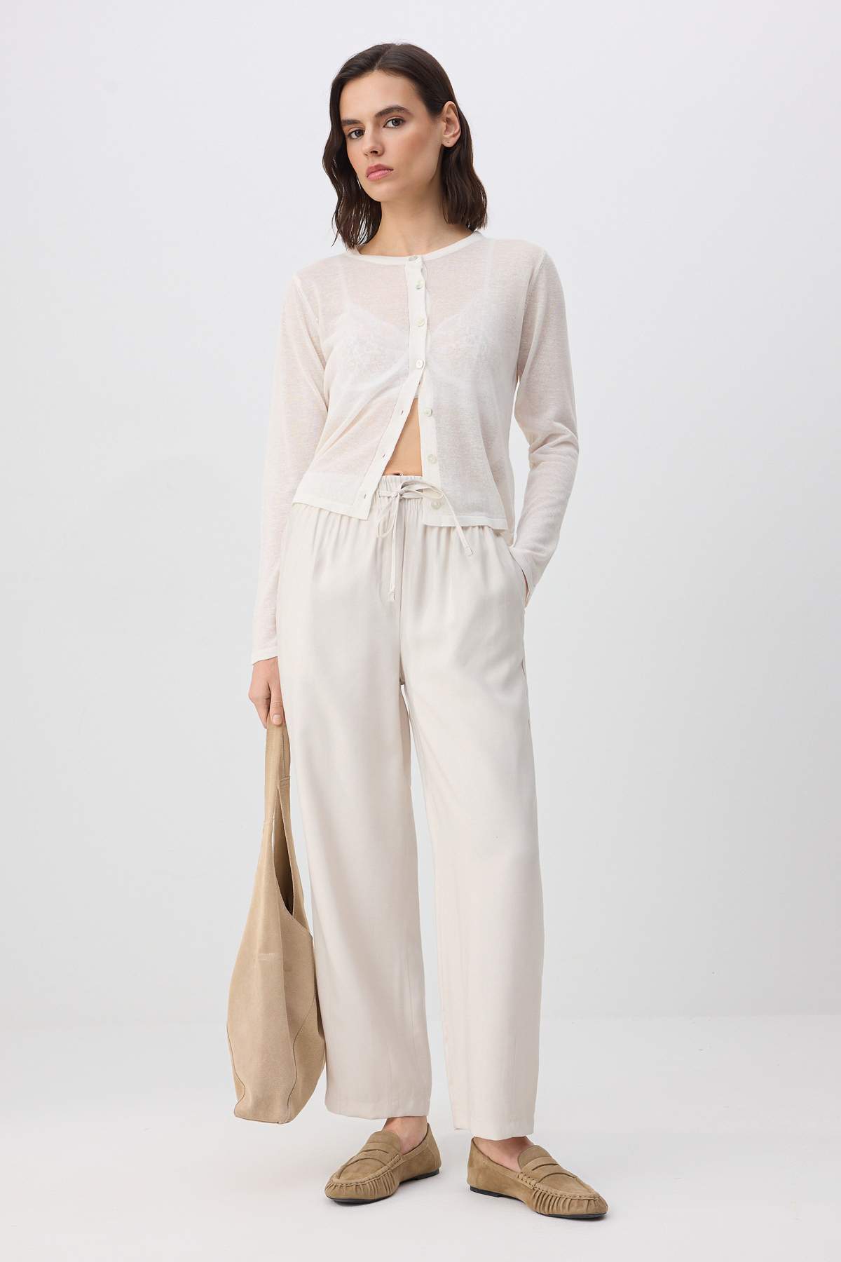 Pantalone TWOSS26PL00070 - kamen [djesi-src-bdcd322d6bd434758cd58a108706bcf3034fcd25b8da89c8b6ce6f8856683b2b]