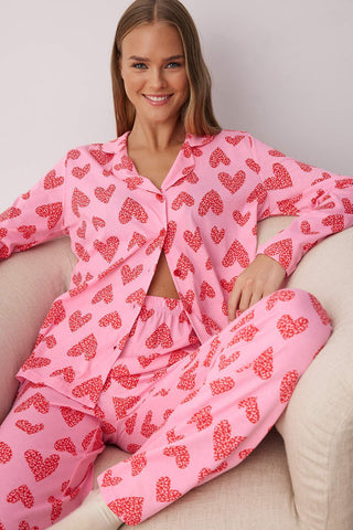 Pidžama THMAW25PT00142 - roze [djesi-src-c5ae292bb7f5aa81ab483e6496c75429e49dc5c3a13417f4bcbed4f31b10c11c]