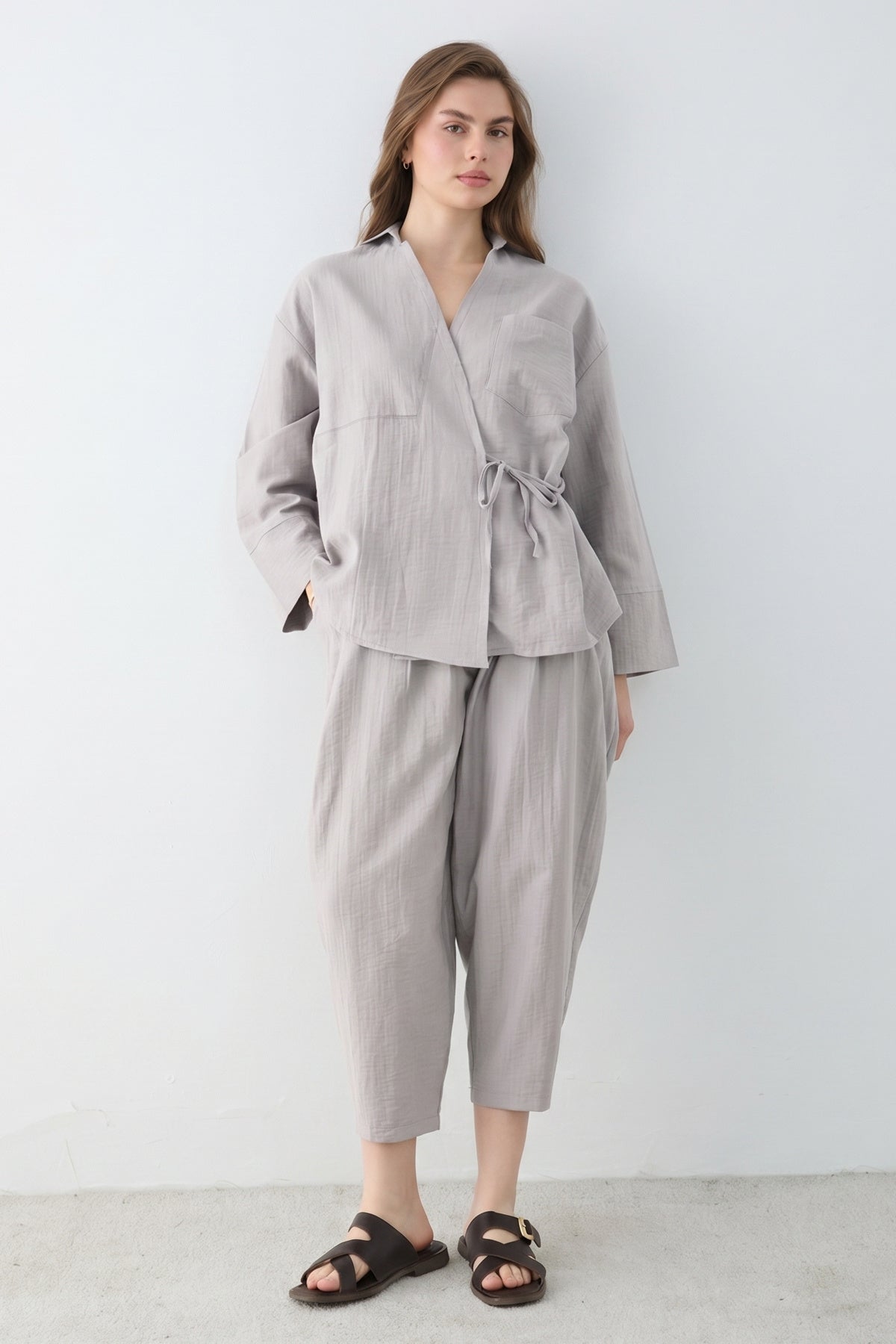 Bluze TWOSS26AU00256 - siva