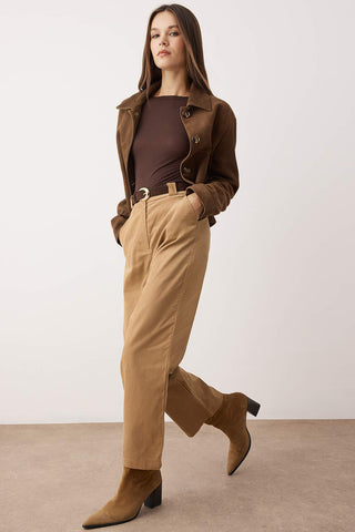 Pantalone TWOAW26PL00085 - bež [djesi-src-5b6db2b182ba6f0c00a34a4d55358c8f316eb9658fe2bc1f3c22330a5d63ce21]
