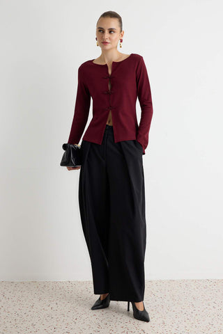 Bluze TWOAW27BZ00102 - bordo