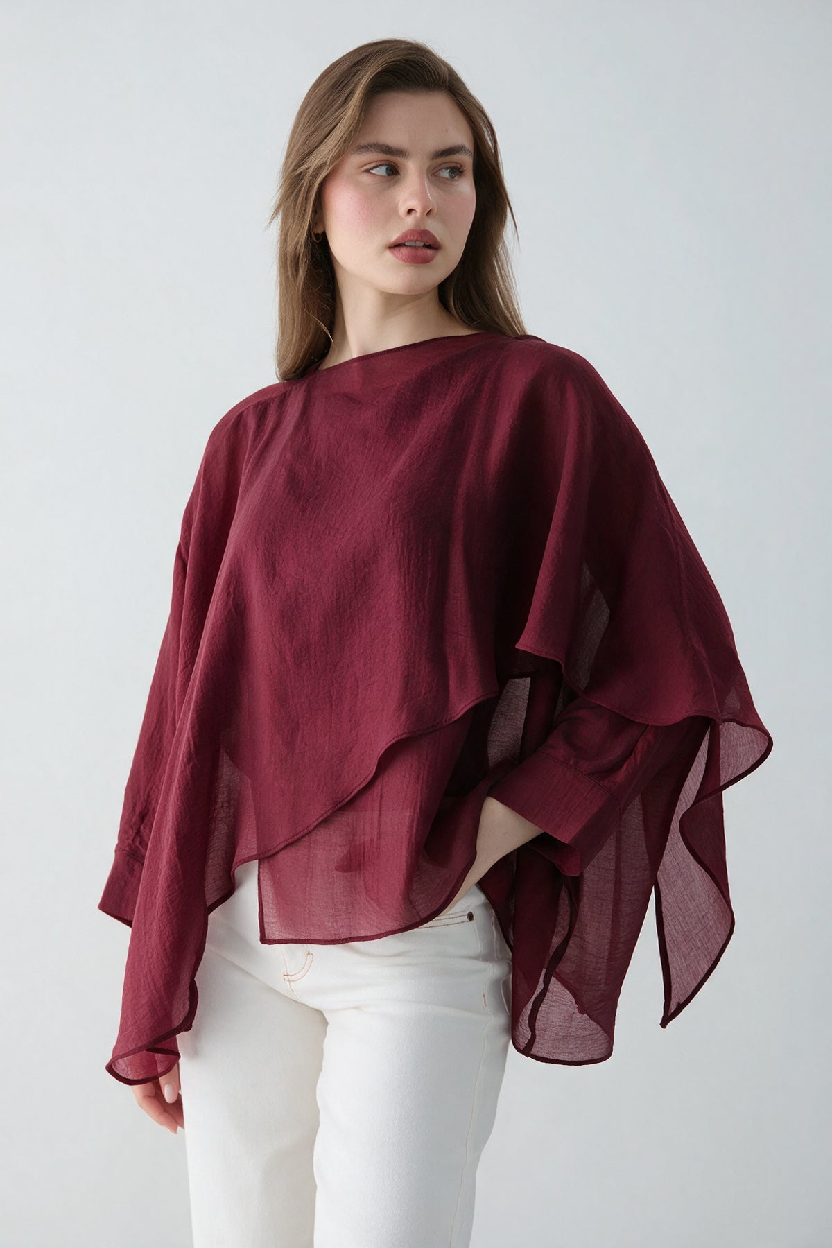 Bluze TWOSS26BZ00653 - bordo