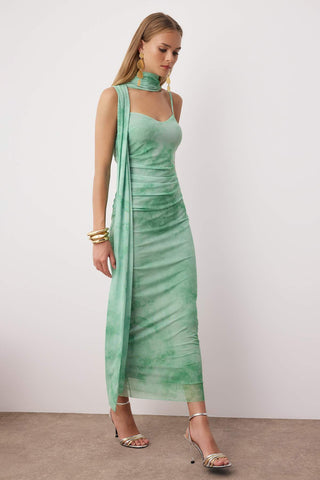 Haljine TPRSS25EL00314 - zelena