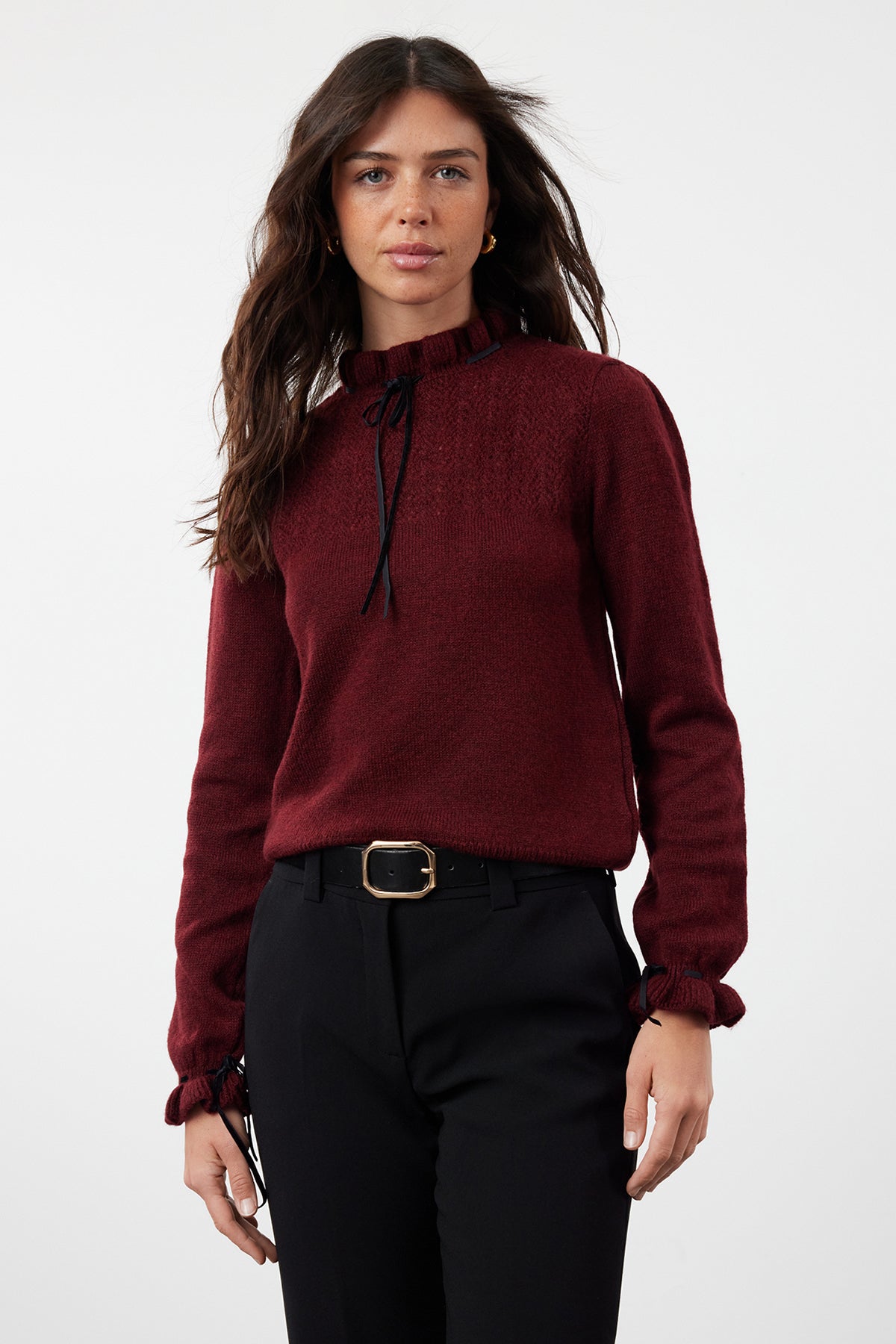 Džemper TWOAW21KZ2355 - bordo