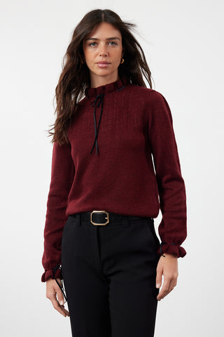 Džemper TWOAW21KZ2355 - bordo