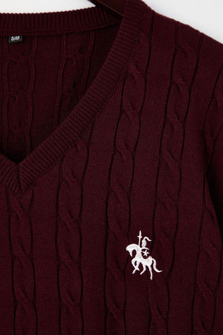 Džemper TWOAW26KZ00259 - bordo