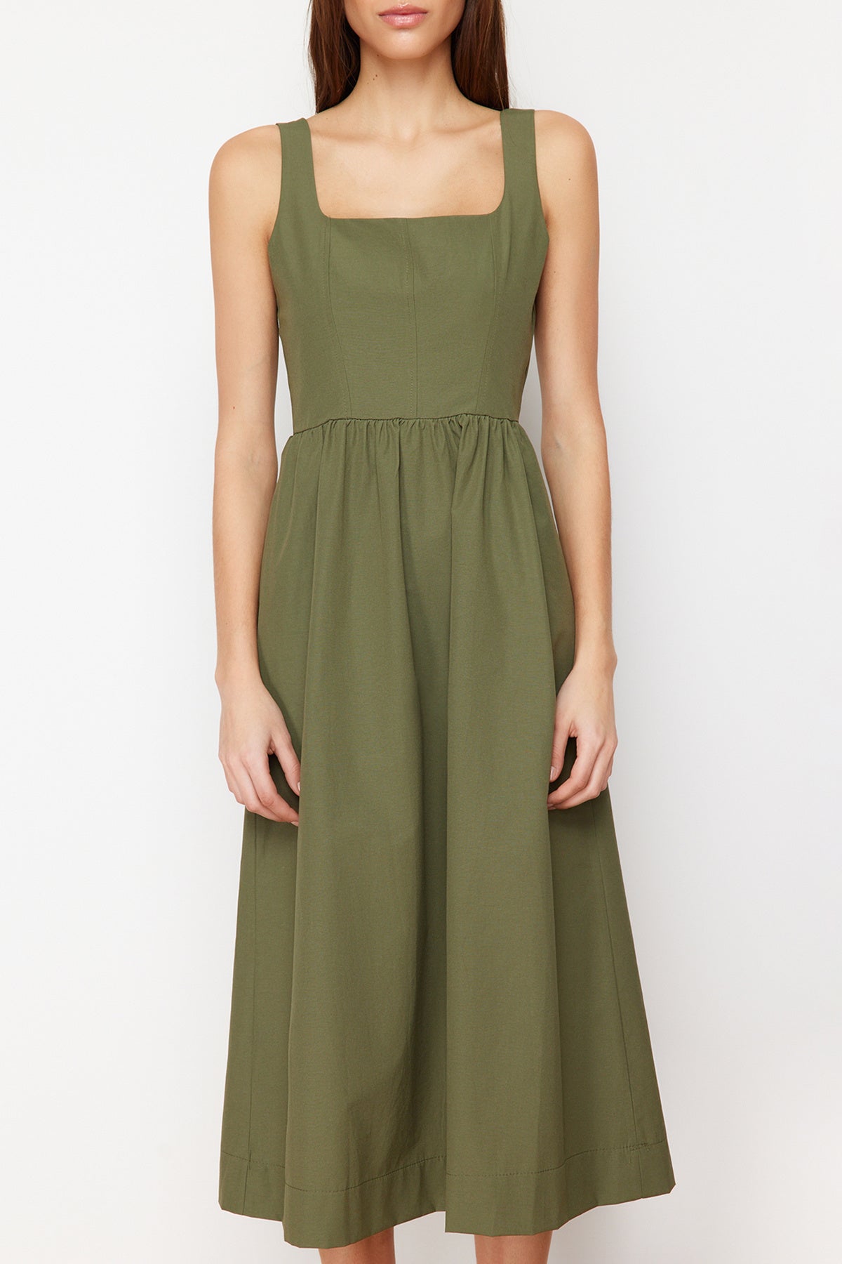 Haljine TWOSS24EL00038 - khaki