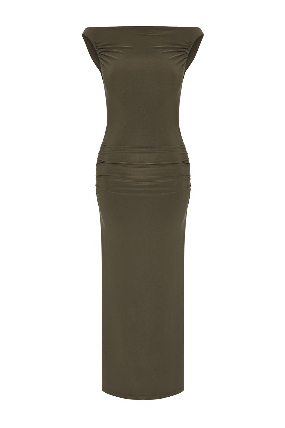 Haljine TPRAW25EL00025 - khaki