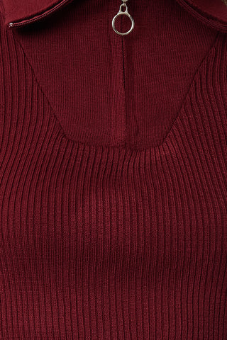 Džemper TWOAW24KZ01208 - bordo
