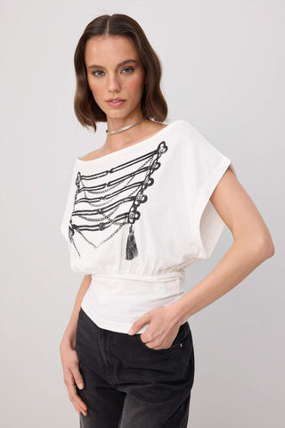 Bluze TWOSS26BZ00926 - ekru