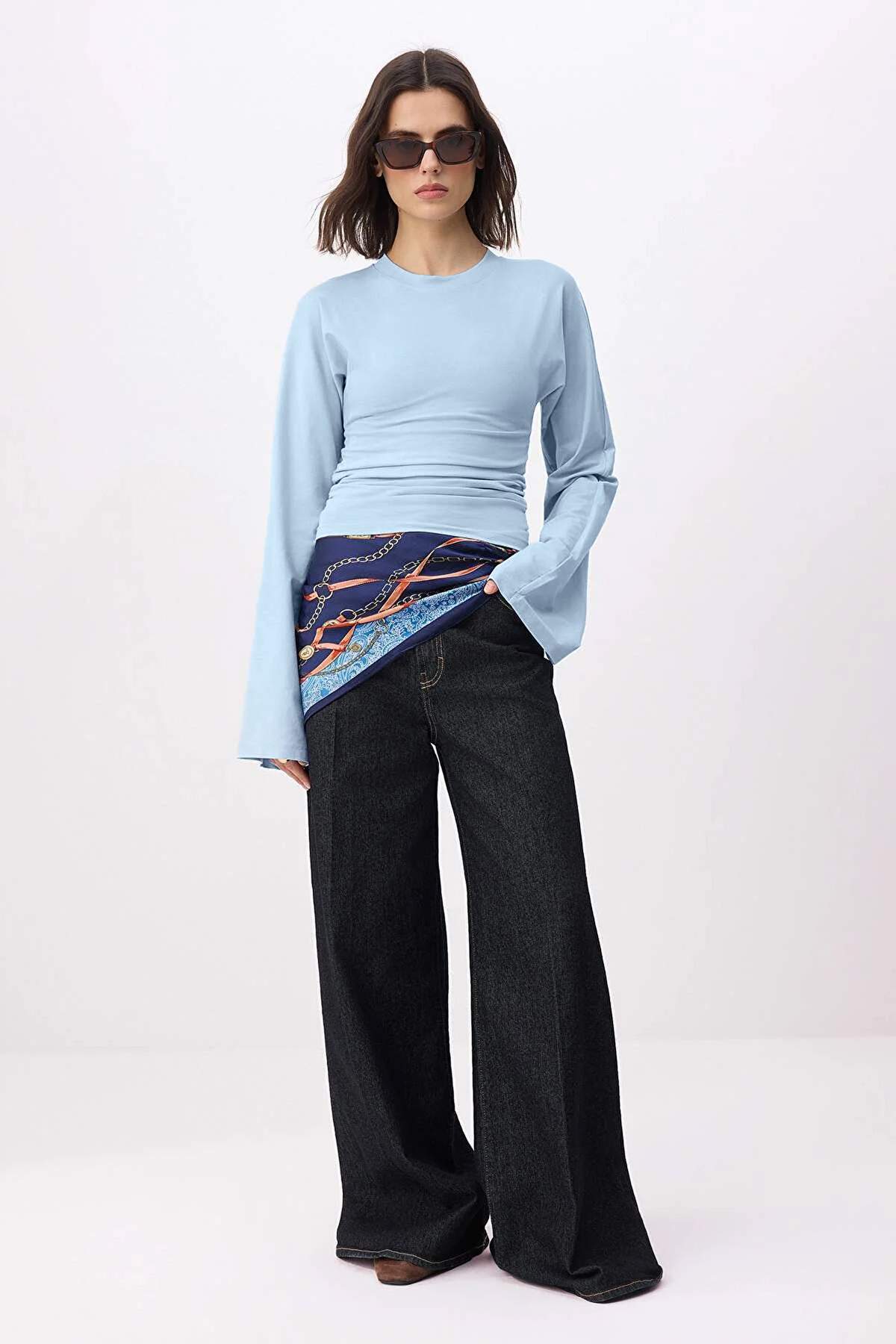 Bluze TWOAW26BZ00293 - plava