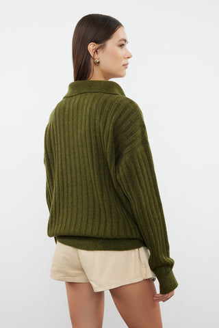Trikotaza TWOAW24KZ00678 - khaki