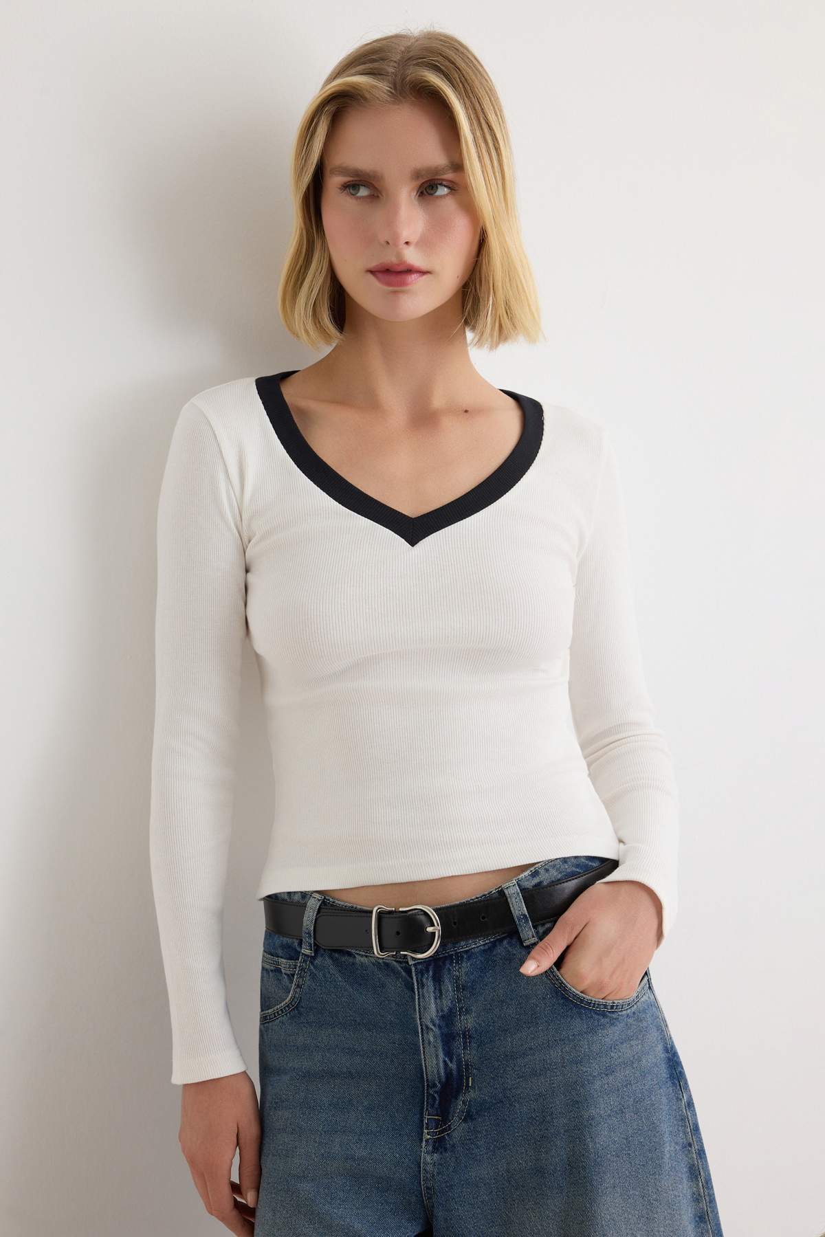 Bluze TWOAW27BZ00152 - ekru