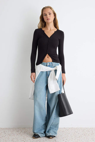 Bluze TWOAW27BZ00027 - crna