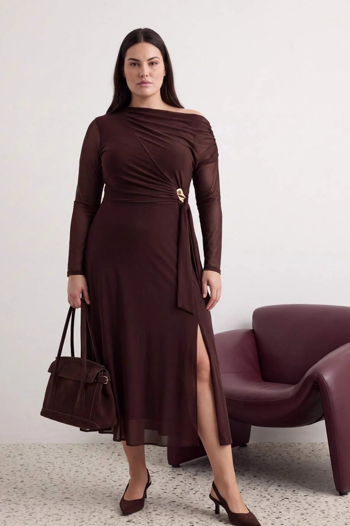 Haljina TBBAW27AH00040 - braon [djesi-src-161da6123d2ddd6fdde1c1bbf18ae83b25209feebba7264262efe4219eb037f4]