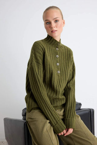 Džemper TWOAW21KZ0783 - khaki [djesi-src-488d318ce91ee9f40f1b8d757b63c309d310ee6e77ecacc4ce90f586fc19579f]