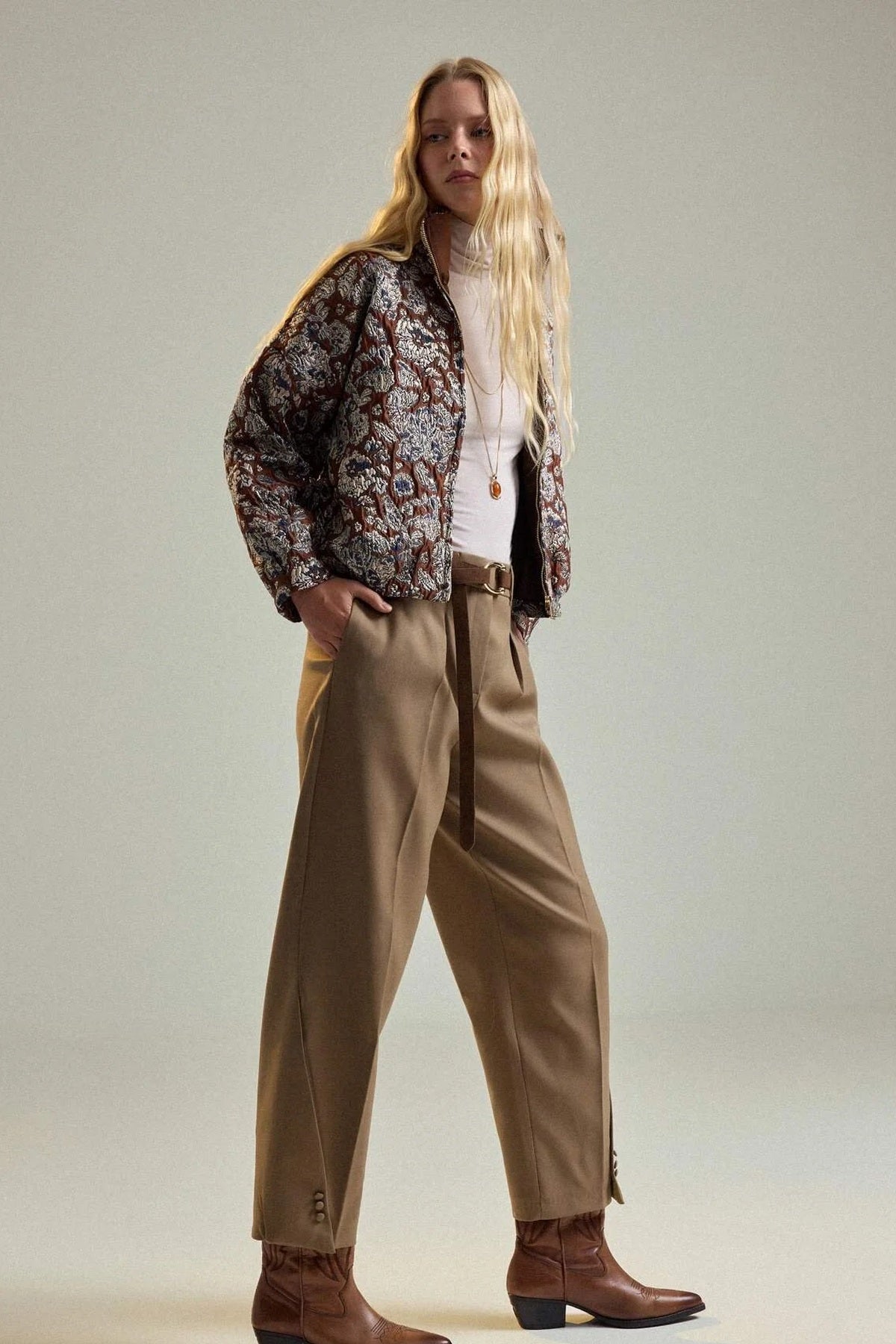 Pantalone TWOAW27PL00090 - vizon [djesi-src-06cd712f7cf8bcf63e2027b99e804524117c1b3eef543670319fbd2ace753d72]