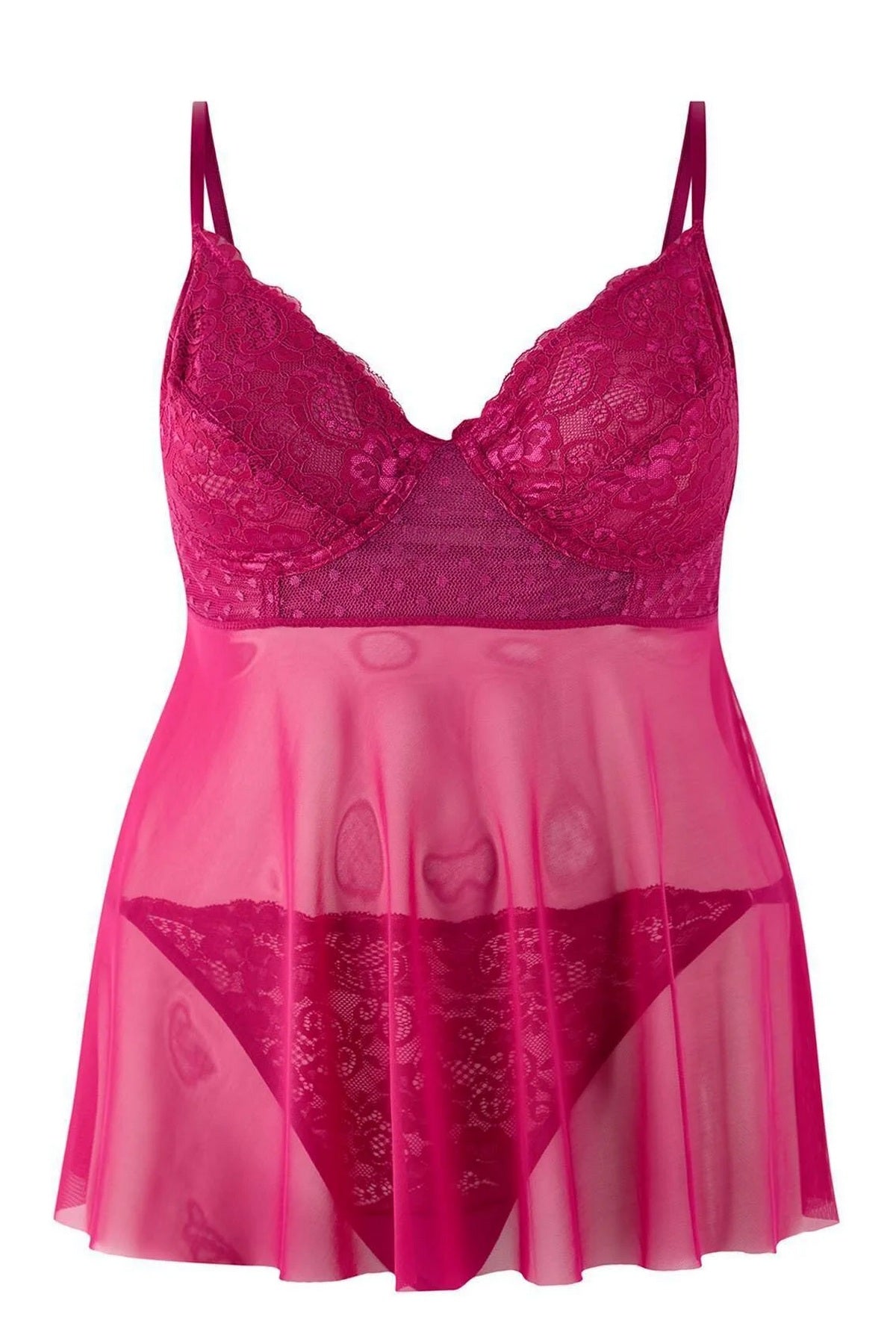 Babydoll spavaćica TBBSS24DH00001 - fuksija [djesi-src-dfb22ed03c68eb40c15fc3d59e2fc19f1ccdacdb9f142a02f2f7dd9861ef9ada]
