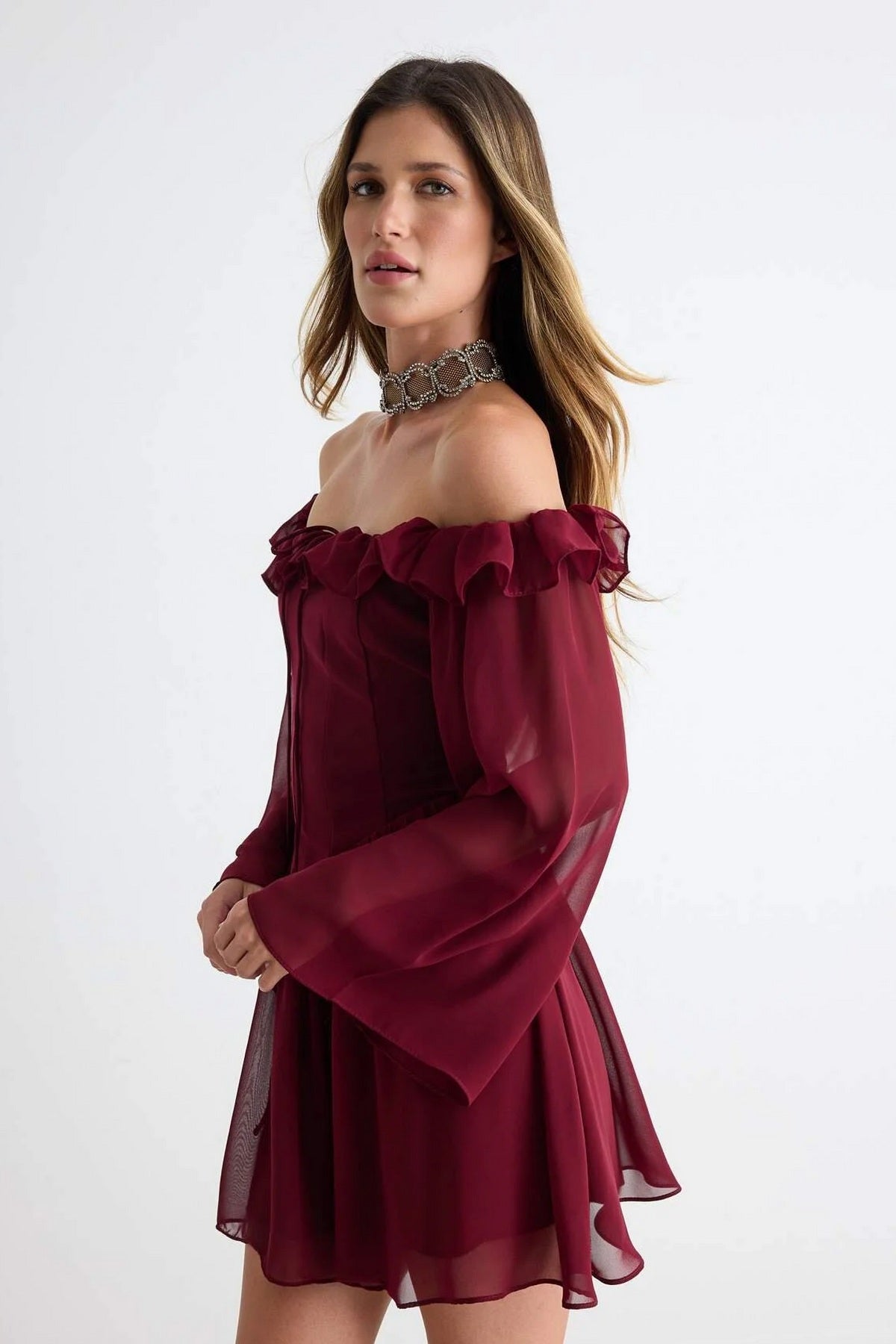 Haljine TPRSS23EL00096 - bordo [djesi-src-99d2b792f24c5012d9db6620d456730f70912186798287d29f45d51f78c5f79e]