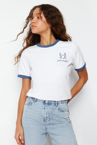 Majice TWOSS24TS00037 - ekru [djesi-src-f8ab24abf89d7f7f2acfd6138f183f1d4e2578e0c3e3c5b873b00338768fdc5c]