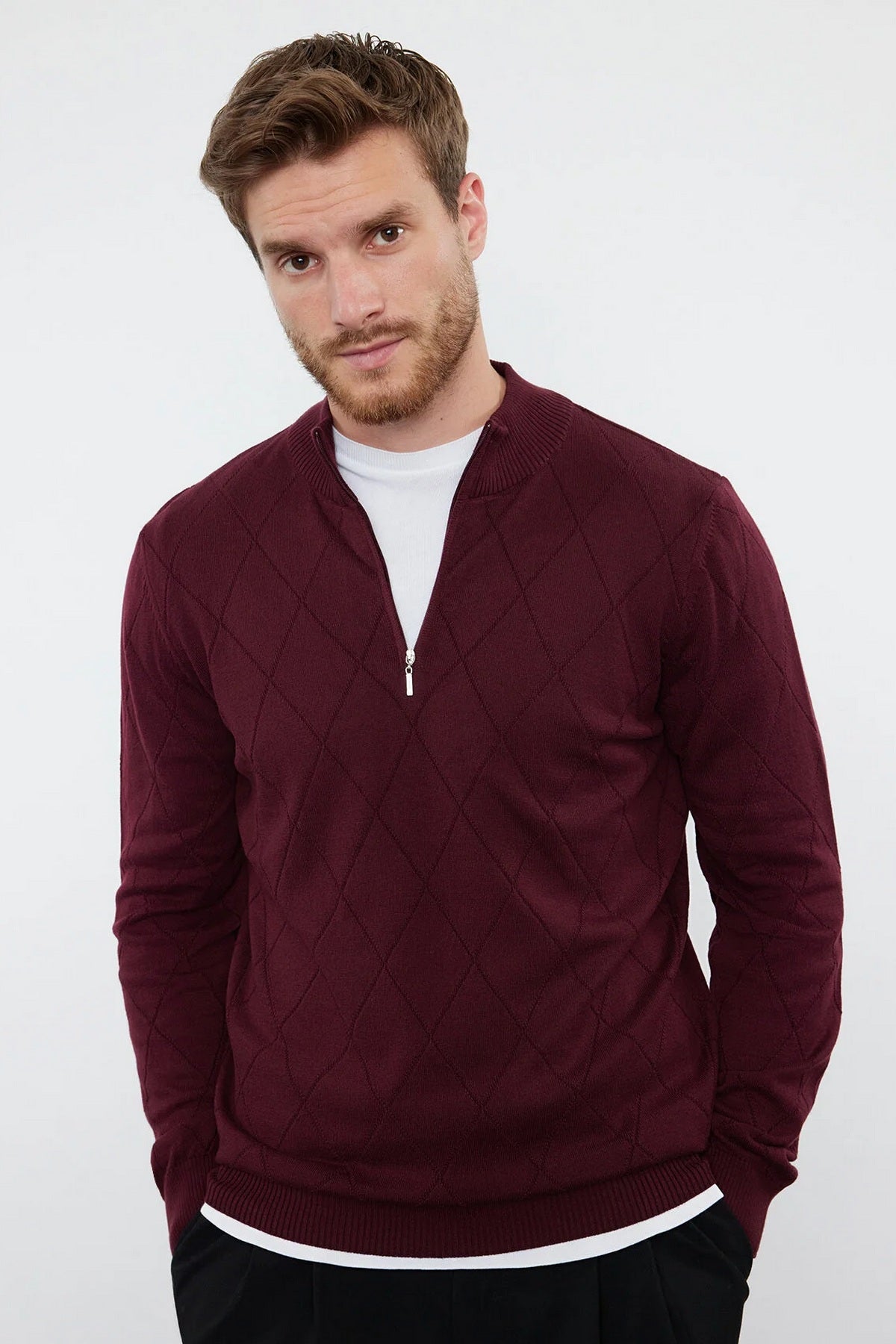 Dzemperi TMNAW23KZ00215 - bordo [djesi-src-345adb21815f63413312a60d767fe19104a521b608ede65d84a5015e38d9146a]