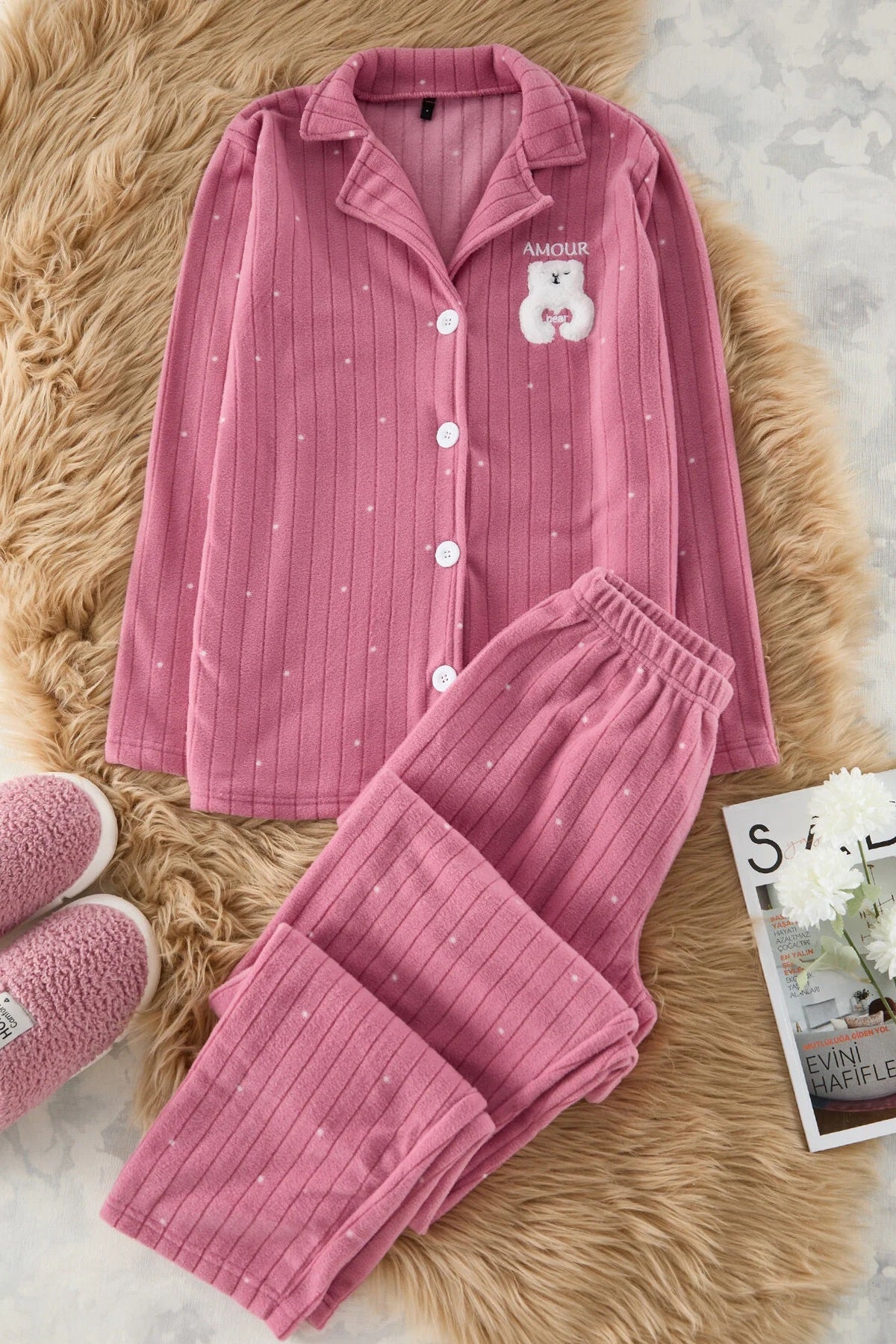 Pidžame THMAW24PT00176 - roze [djesi-src-47e97039dbabe4f869d29e9c9323c24971aceb85017192ffea0db3e58adb7388]