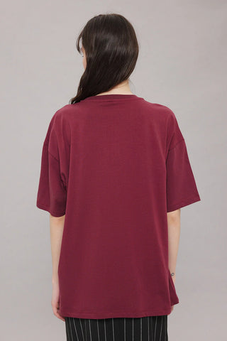 Majice TWOSS25TS00069 - bordo [djesi-src-43ab1c25994b0e40cc9b5e9ab3d466bec7a33beb989e9b260881c85b9a70c6bc]