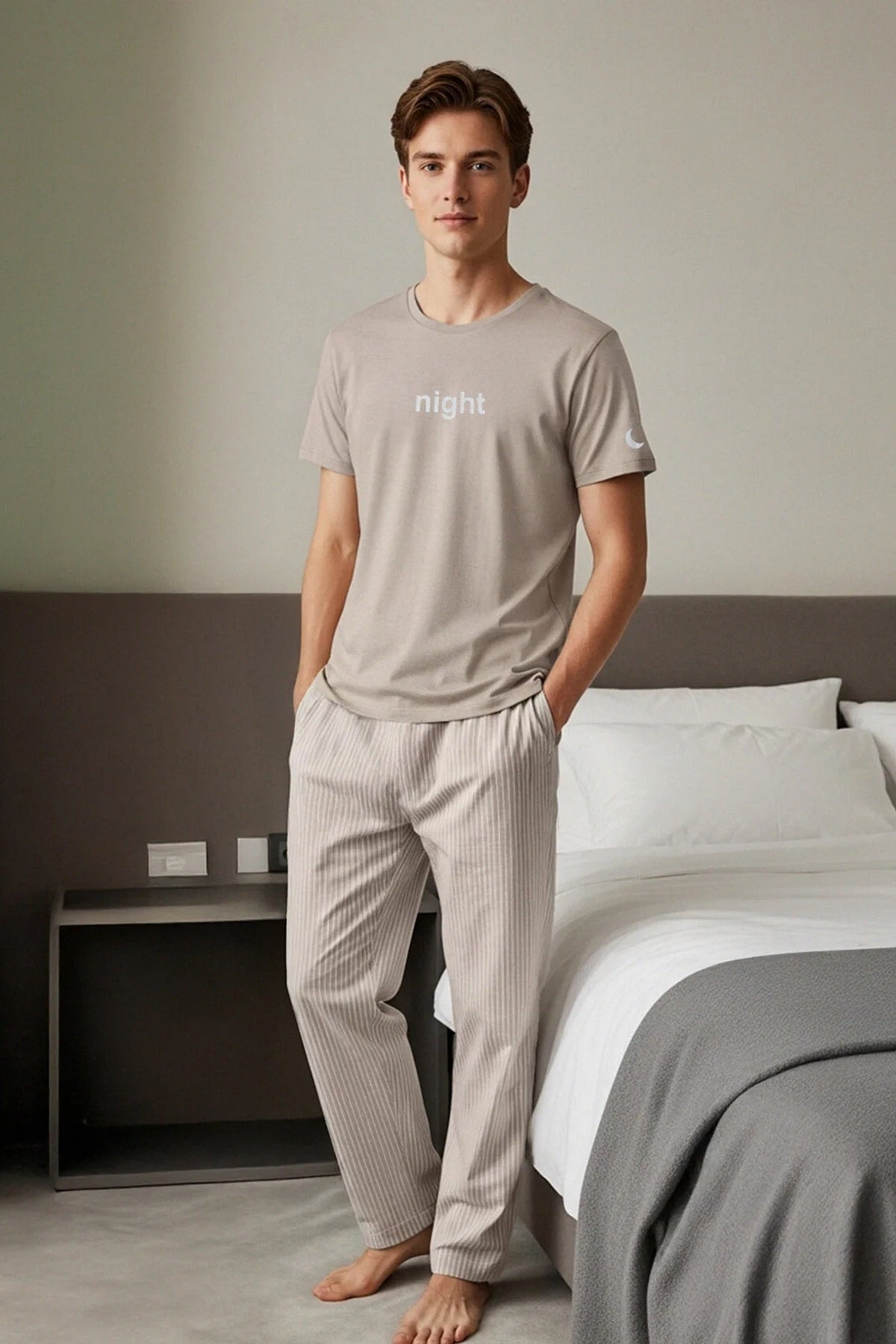 Pidžame THMAW21PT0393 - bež [djesi-src-edc084516f423b8479f2ac33218f68fe758444f75d46b7fd320c9ffe3bda0a72]