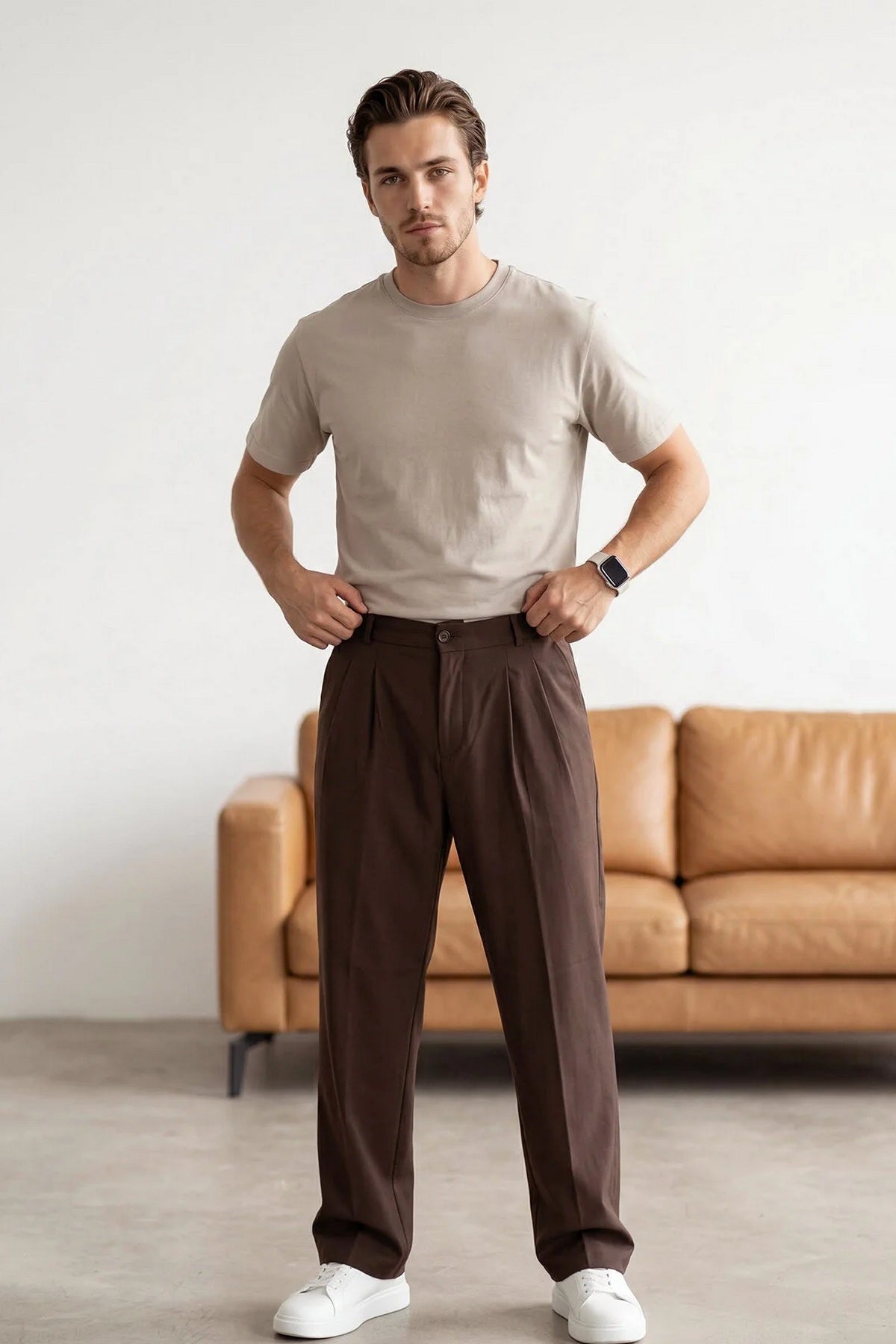 Pantalone TMNSS26PL00025 - braon [djesi-src-3f94af574e9ede40f58c161ef577cf53afc124b9240e664840d04780138ed479]