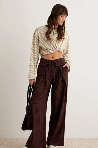 Pantalone TWOAW27PL00107 - braon [djesi-src-7cc2a919a030fd1bc4cd09adfe61ec8a30061577bdbe81641e52d23fff13769e]