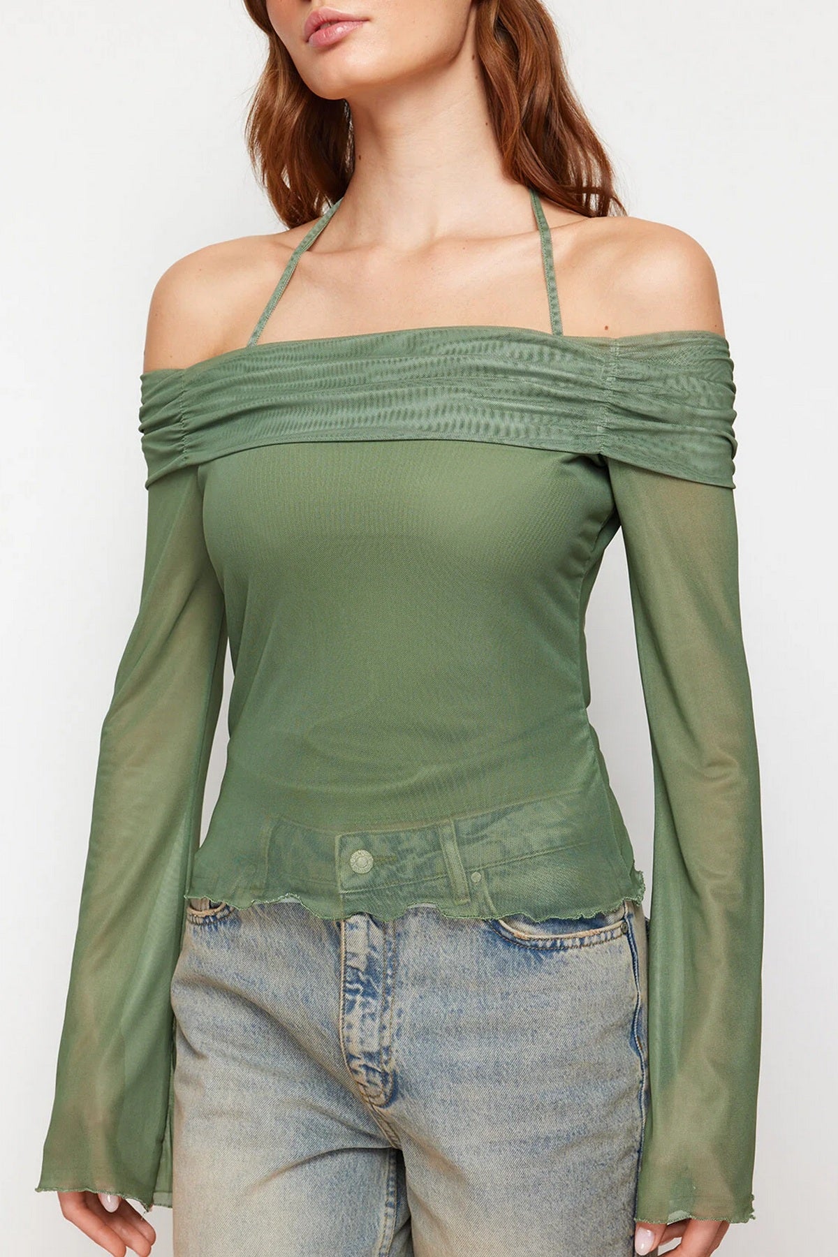Bluze TWOSS24BZ00046 - khaki [djesi-src-d6193ac0081910e05779c4118fbb75c1973f664d2377576dac7123111e680d79]