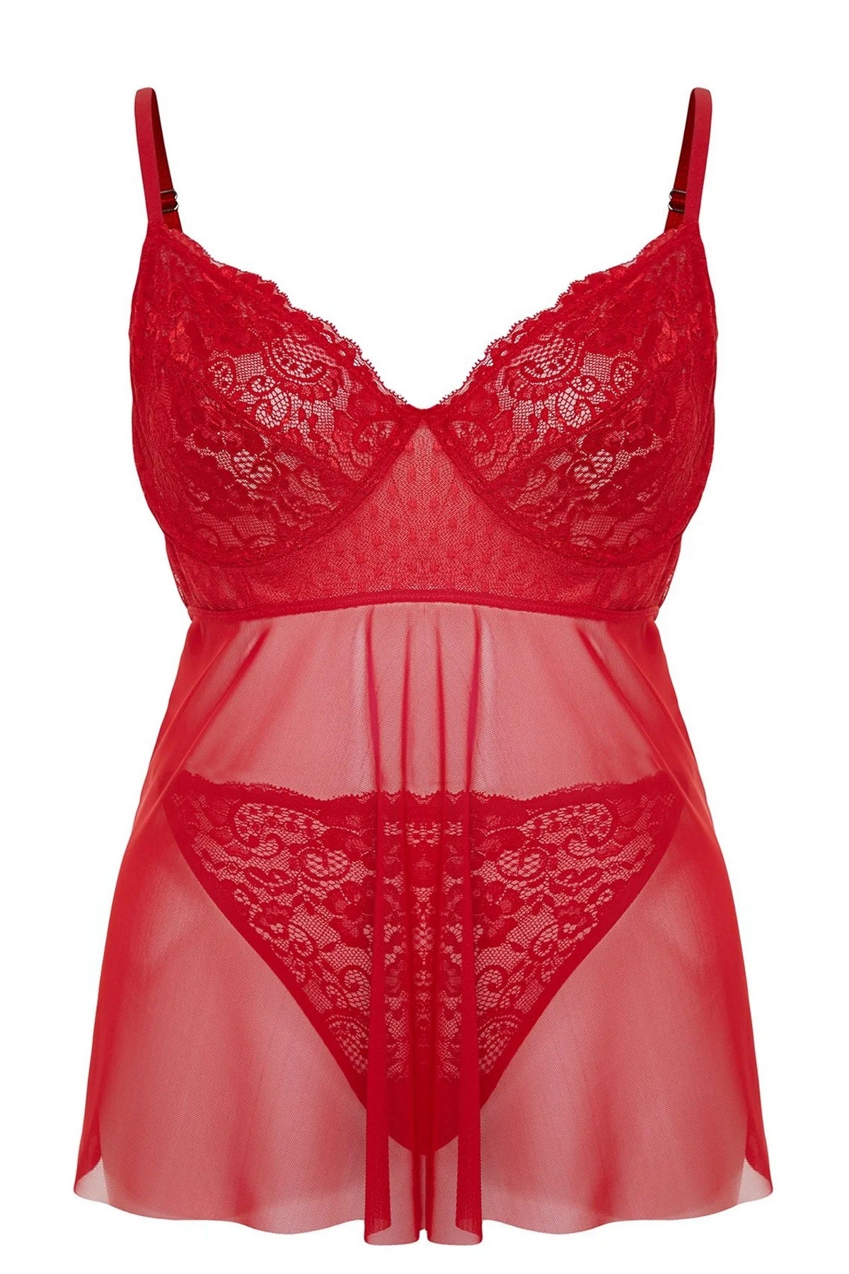 Babydoll spavaćica TBBSS24DH00001 - crvena [djesi-src-6cca4826060360f3a5353e90bb20f21b10943b28da72394b7c19862126f9a2e4]