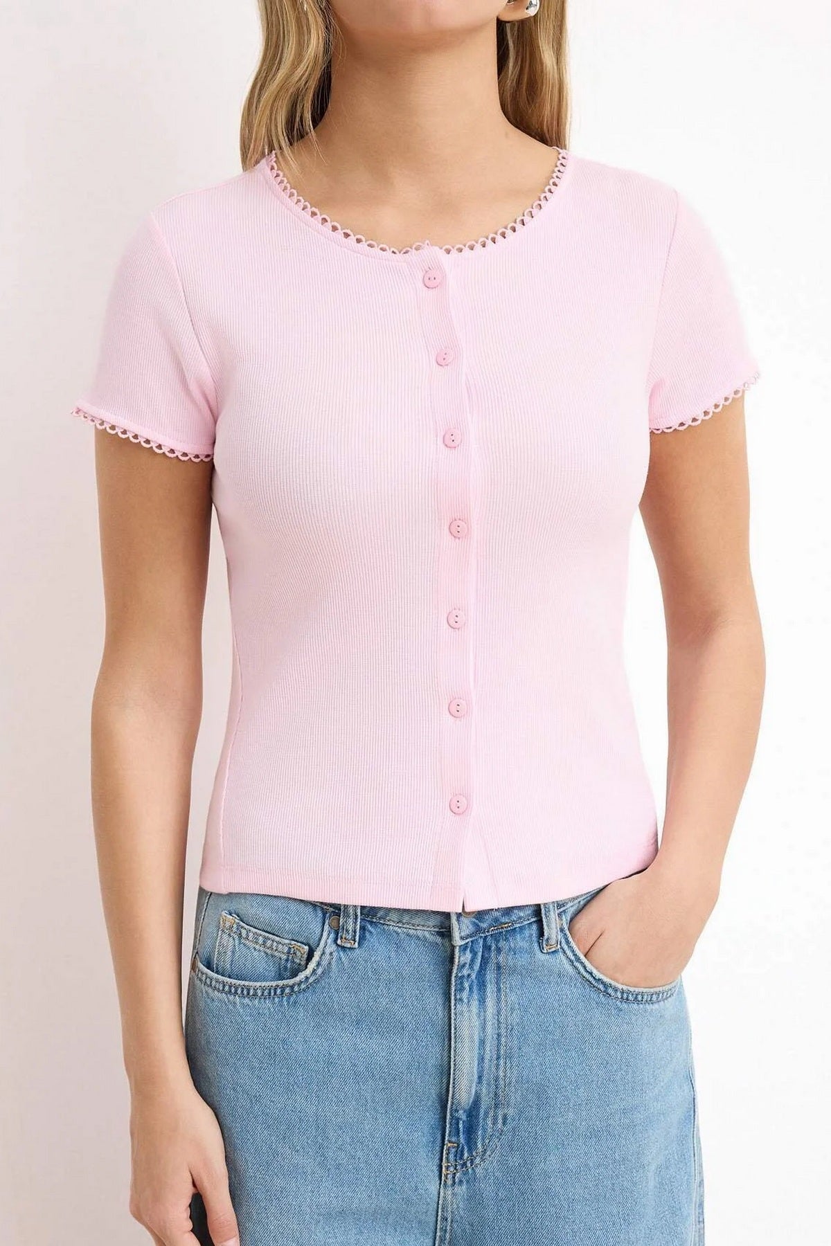 Bluze TWOSS25BZ00548 - roze [djesi-src-f0415f1c9feffafdbb8ed5de094df37375222b65d534f32d17d25199cf3d20e0]