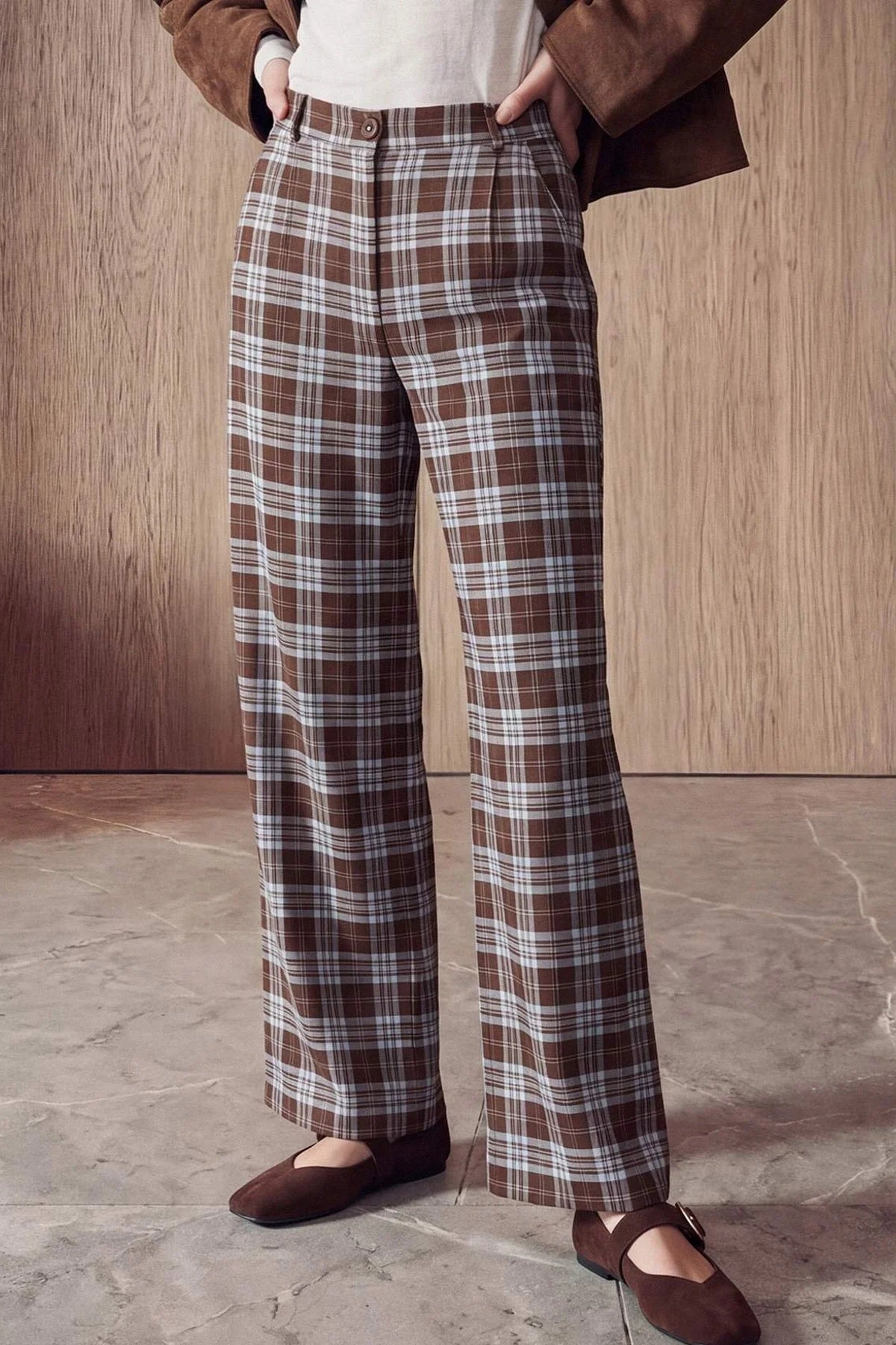 Pantalone TWOAW27PL00141 - braon [djesi-src-372e754d412a34ad56af683cc1c5a09b61a0b797e189ba4881ffbee680ff1897]