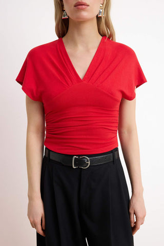 Bluze TWOSS25BZ00605 - crvena