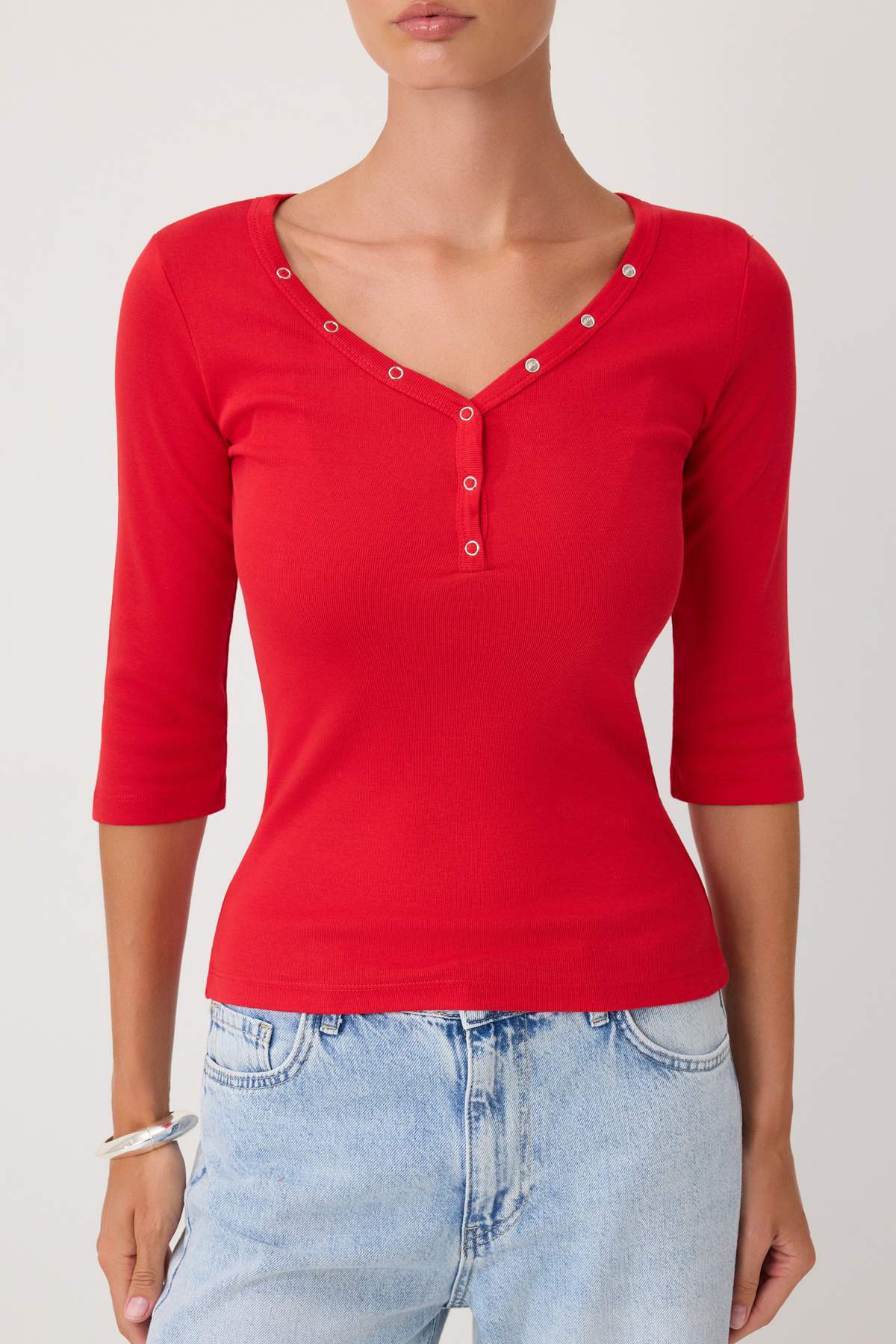 Bluze TWOSS26BZ01006 - crvena