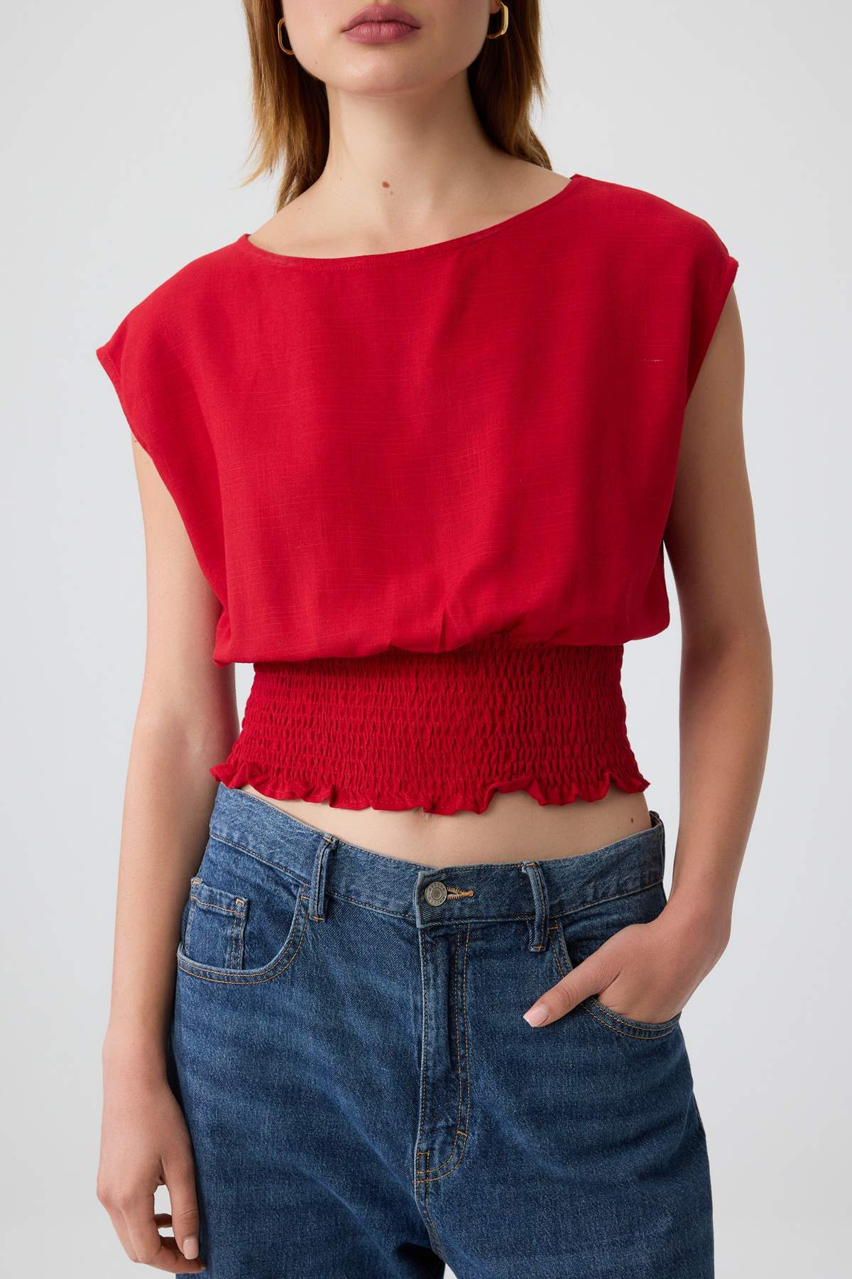Bluze TWOSS26BZ01012 - crvena