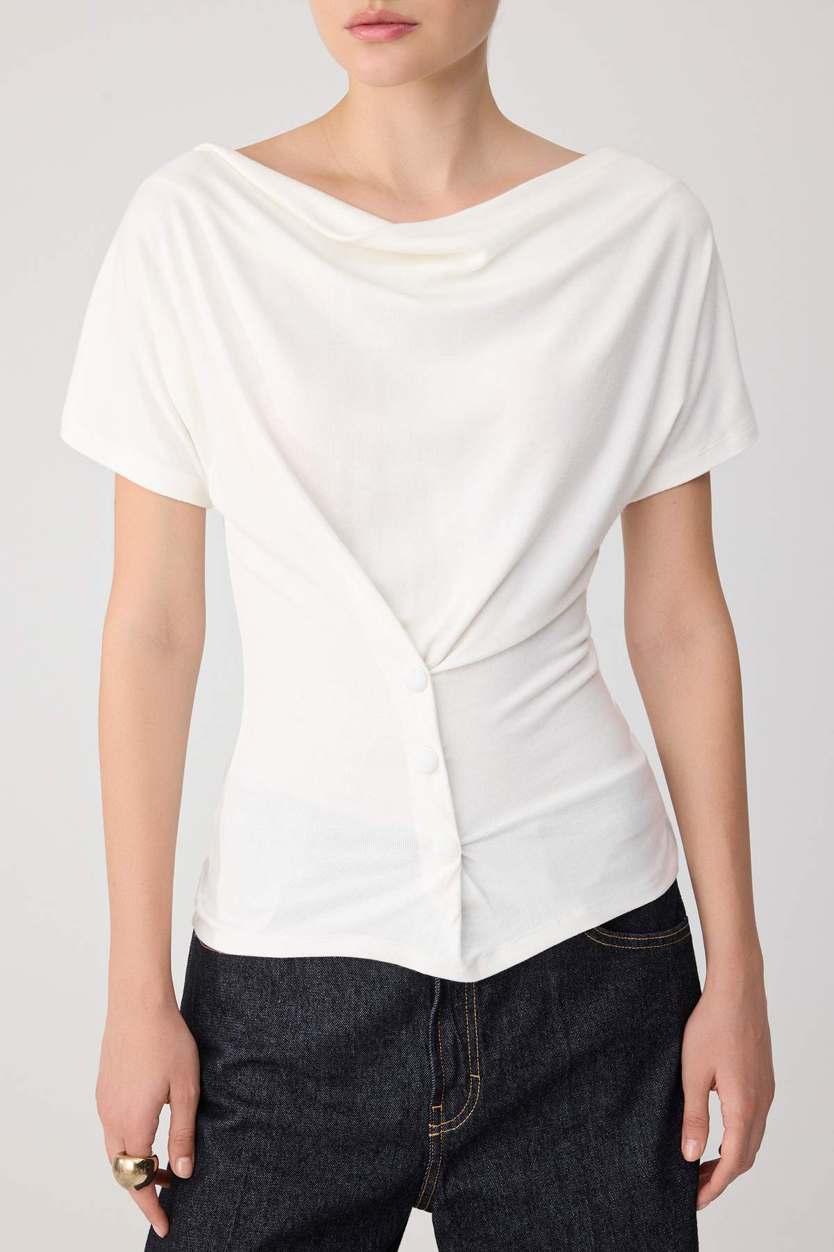 Bluze TWOSS26BZ01070 - ekru