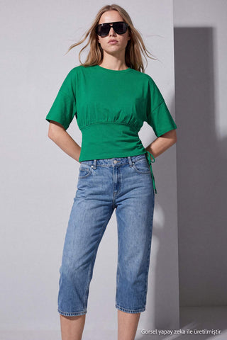 Bluze TWOSS26BZ01107 - zelena
