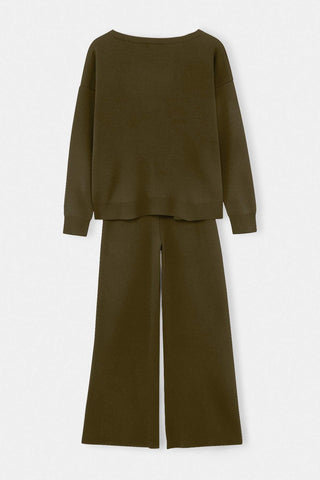 Pantalone TWOAW26AU00043 - khaki