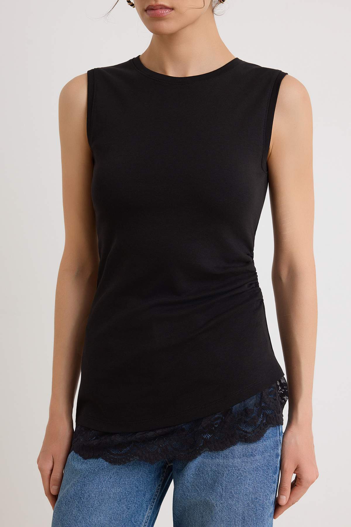 Bluze TWOSS26EL01176 - crna