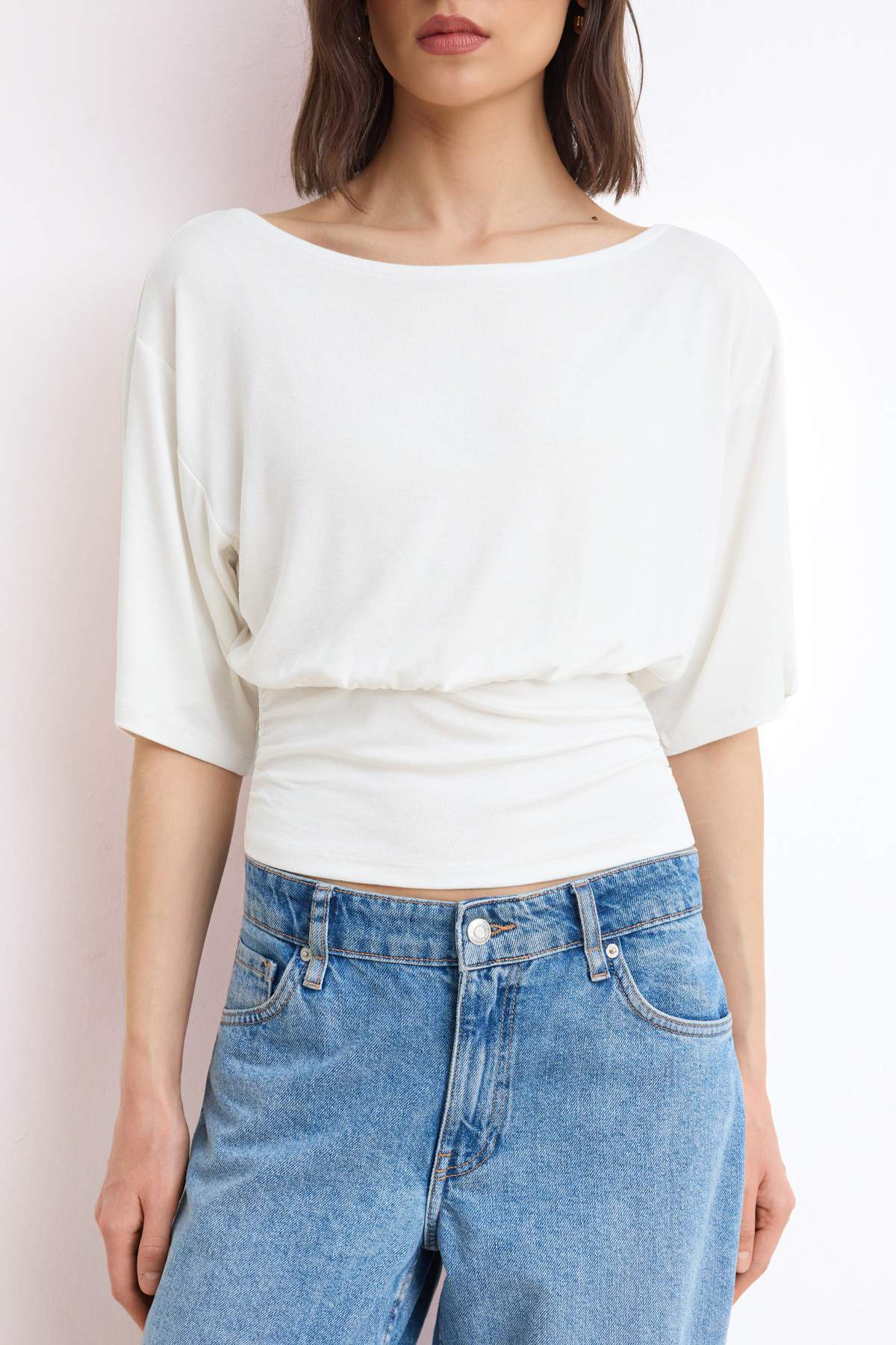 Bluze TWOSS26BZ00097 - ekru