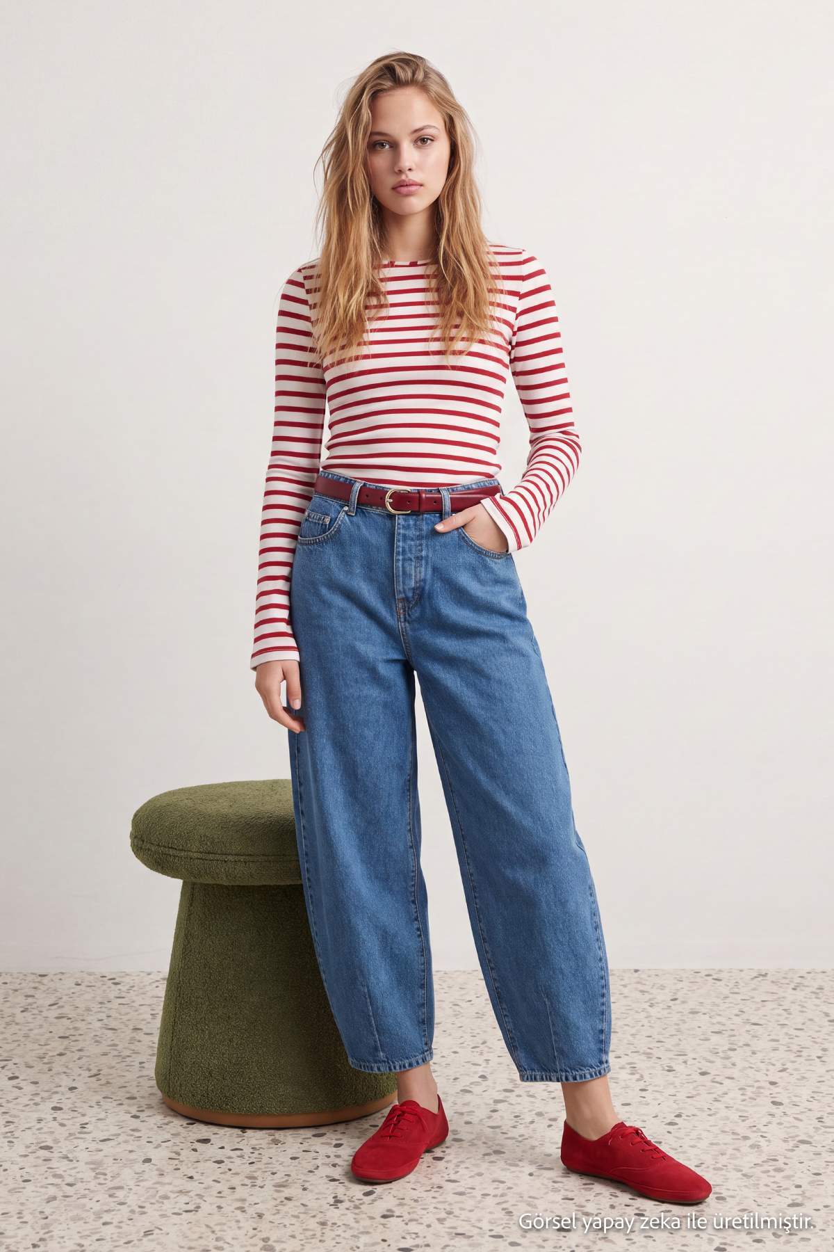 Bluze TWOAW27BZ00171 - crvena