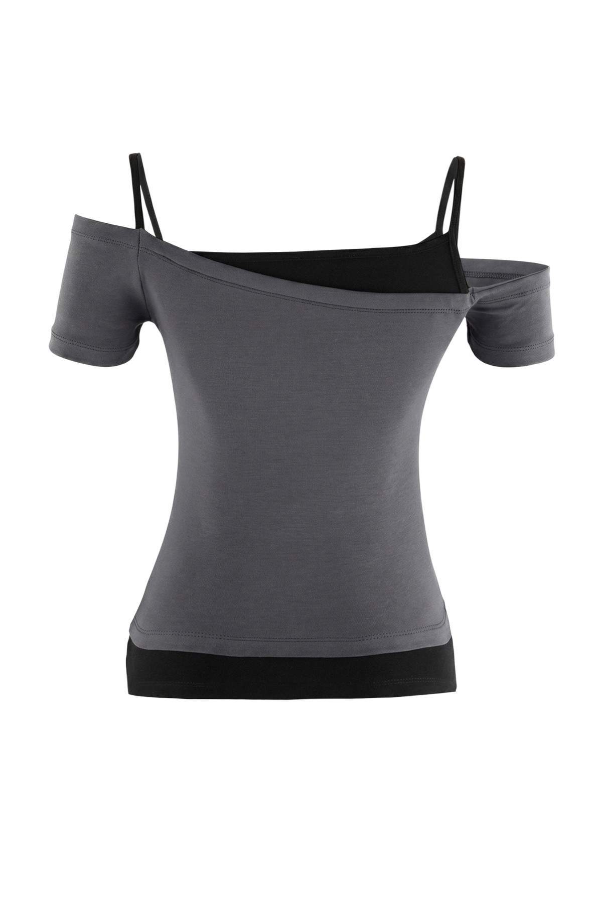 Bluze TWOSS26BZ01059 - siva