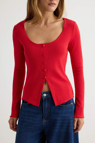 Bluze TWOAW27BZ00307 - crvena
