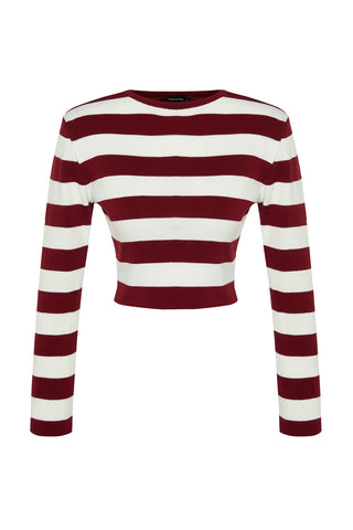 Džemper TWOAW23KZ00034 - bordo